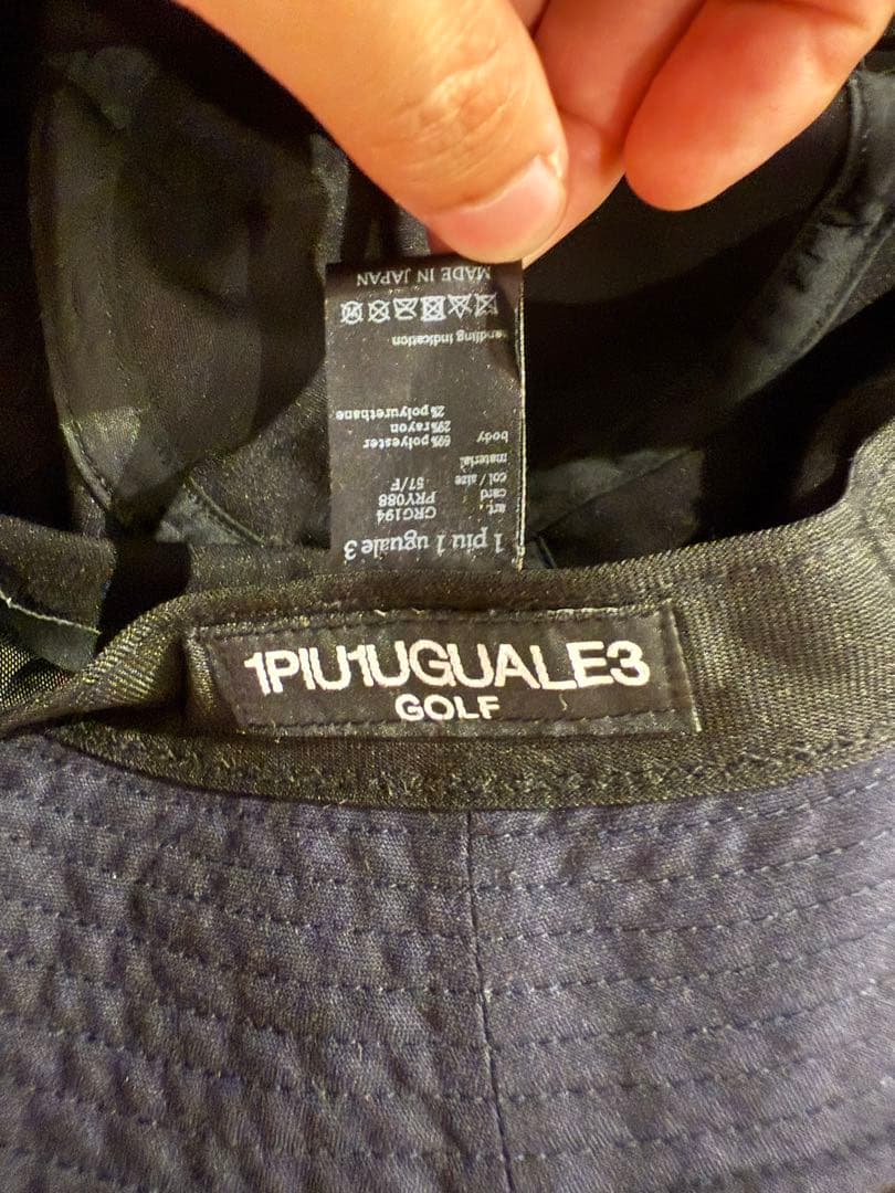 1PIU1UGUALE3 バケットハット ゴルフ