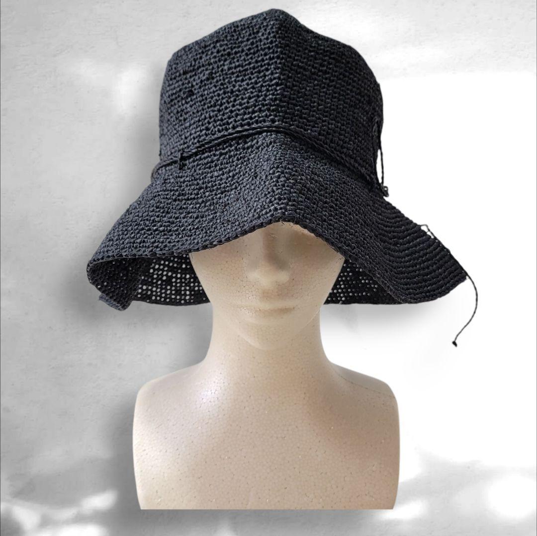 ほぼ未使用 紫外線対策 ヘレンカミンスキー PROVANCE 8 ラフィアハット