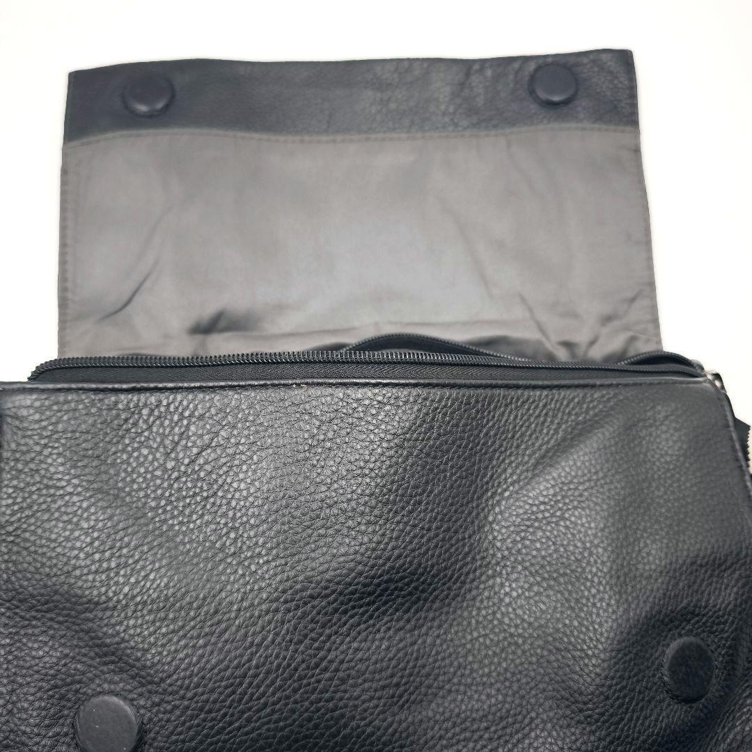 【美品 高級◎】イアパピヨネ ショルダーバッグ 斜め掛け 本革