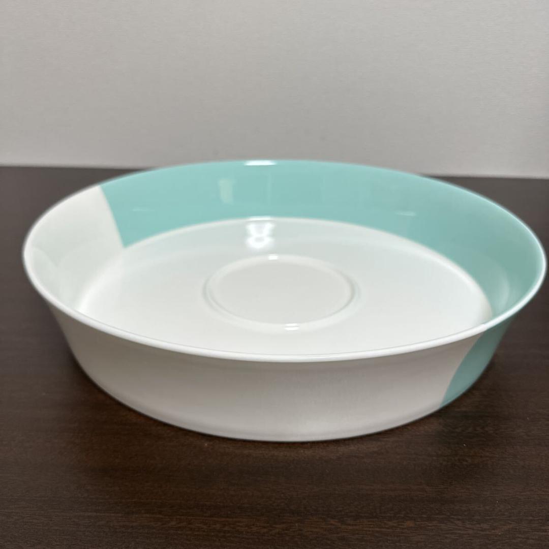 ティファニー カラーブロック オードブル 大皿 直径33㎝ ボウル 2点セット