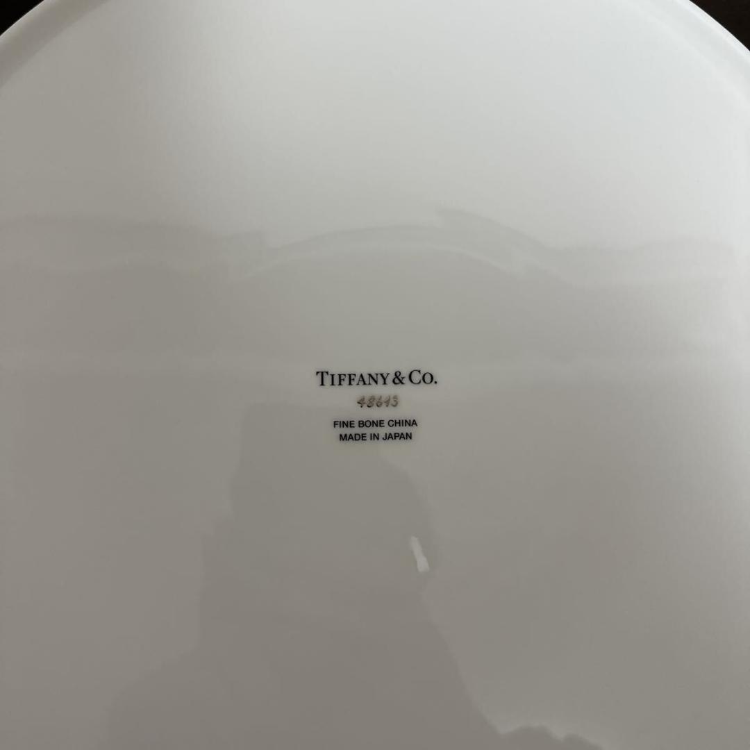 ティファニー カラーブロック オードブル 大皿 直径33㎝ ボウル 2点セット