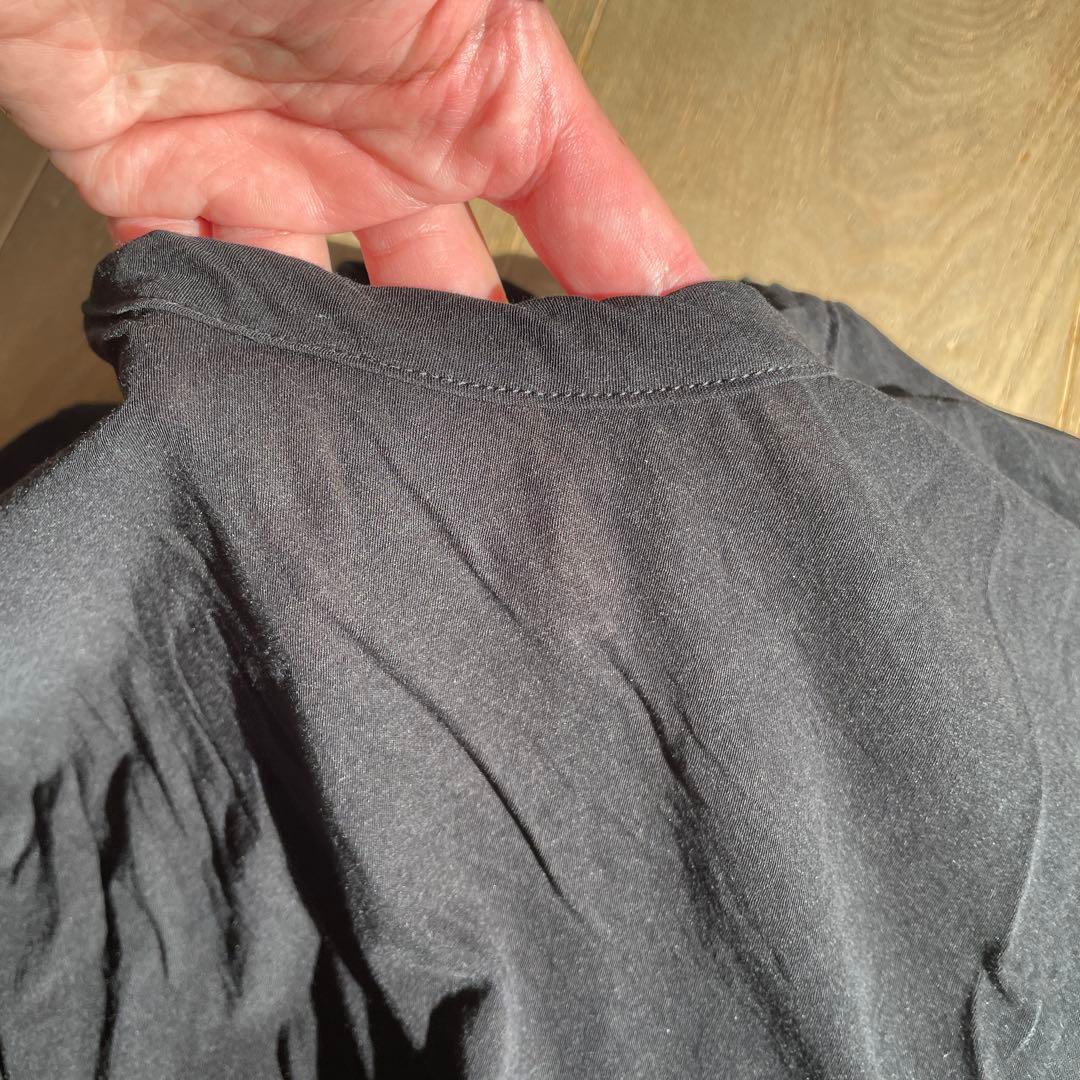 新品　定価３万　ヨウジヤマモト黒ブラック長袖Tシャツ 100%コットン