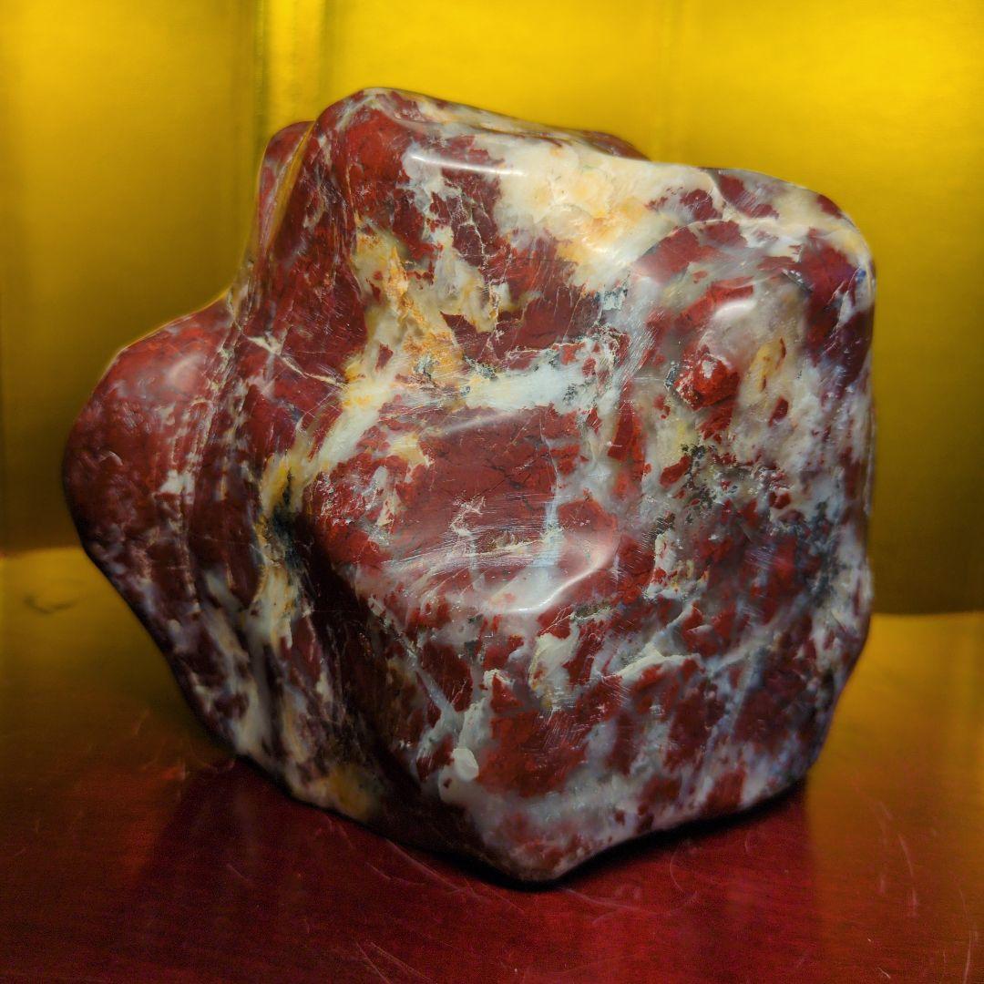 佐渡赤玉石 約1.22kg 天然石 鑑賞石 水石 希少 レア