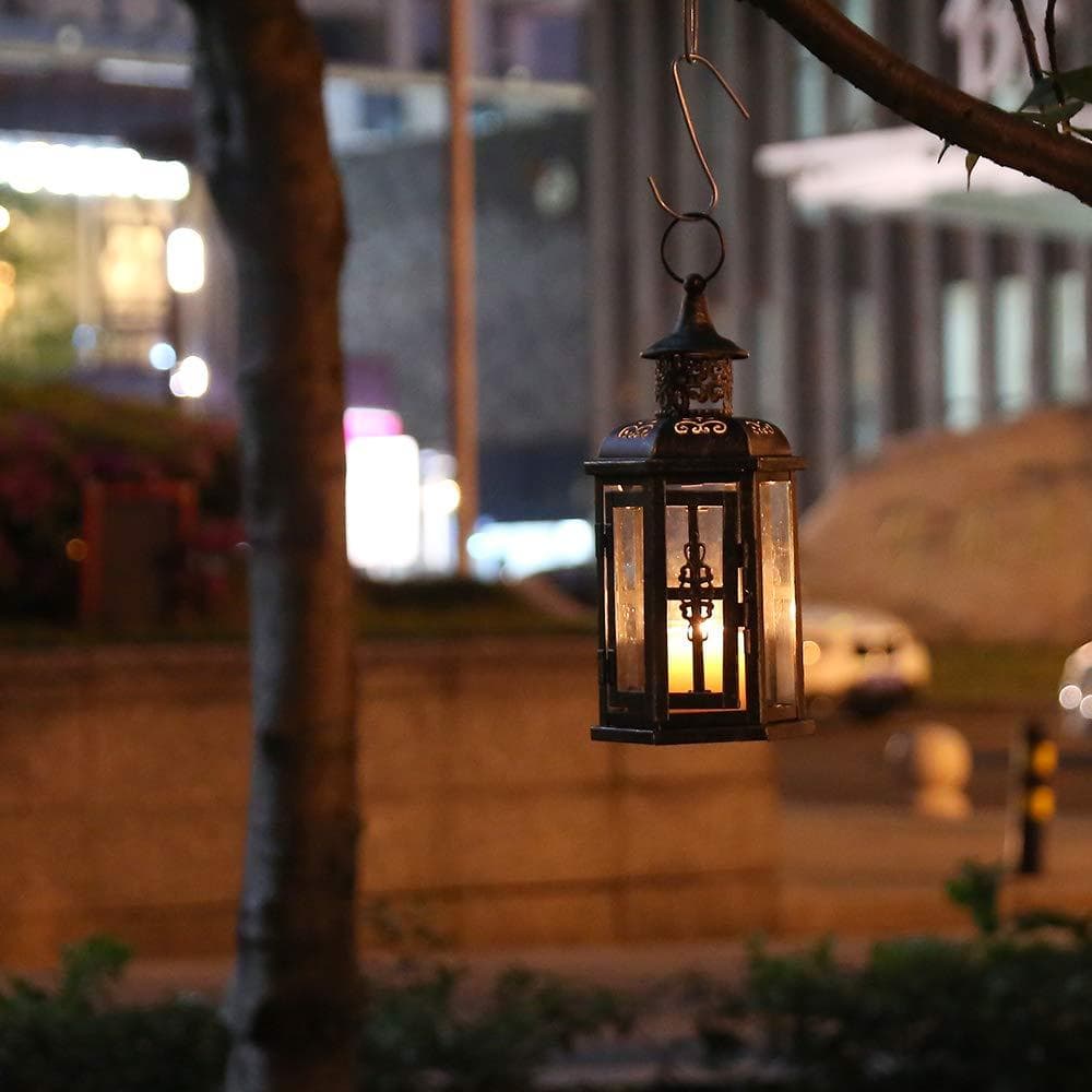 ☆ヴィンテージ風キャンドルホルダーランタン　エレガント