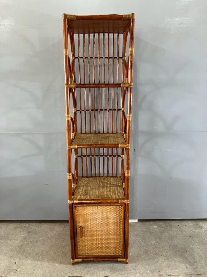 藤家具 ラタン ハイチェスト スリムチェスト チェスト 収納家具 RW440