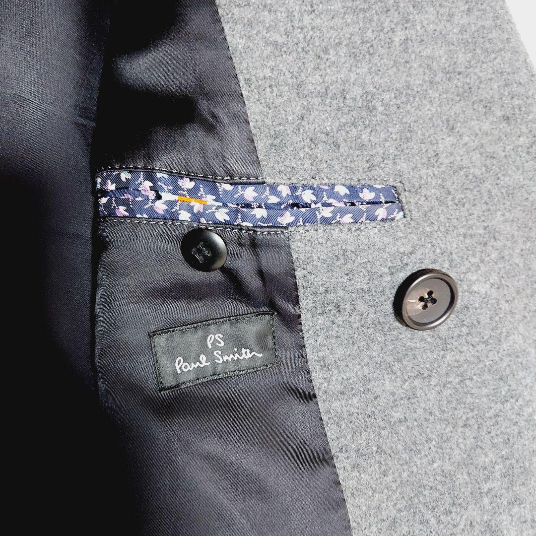 未使用級美品✨　ポールスミス　ダブル　ピーコート　L グレー　ウール