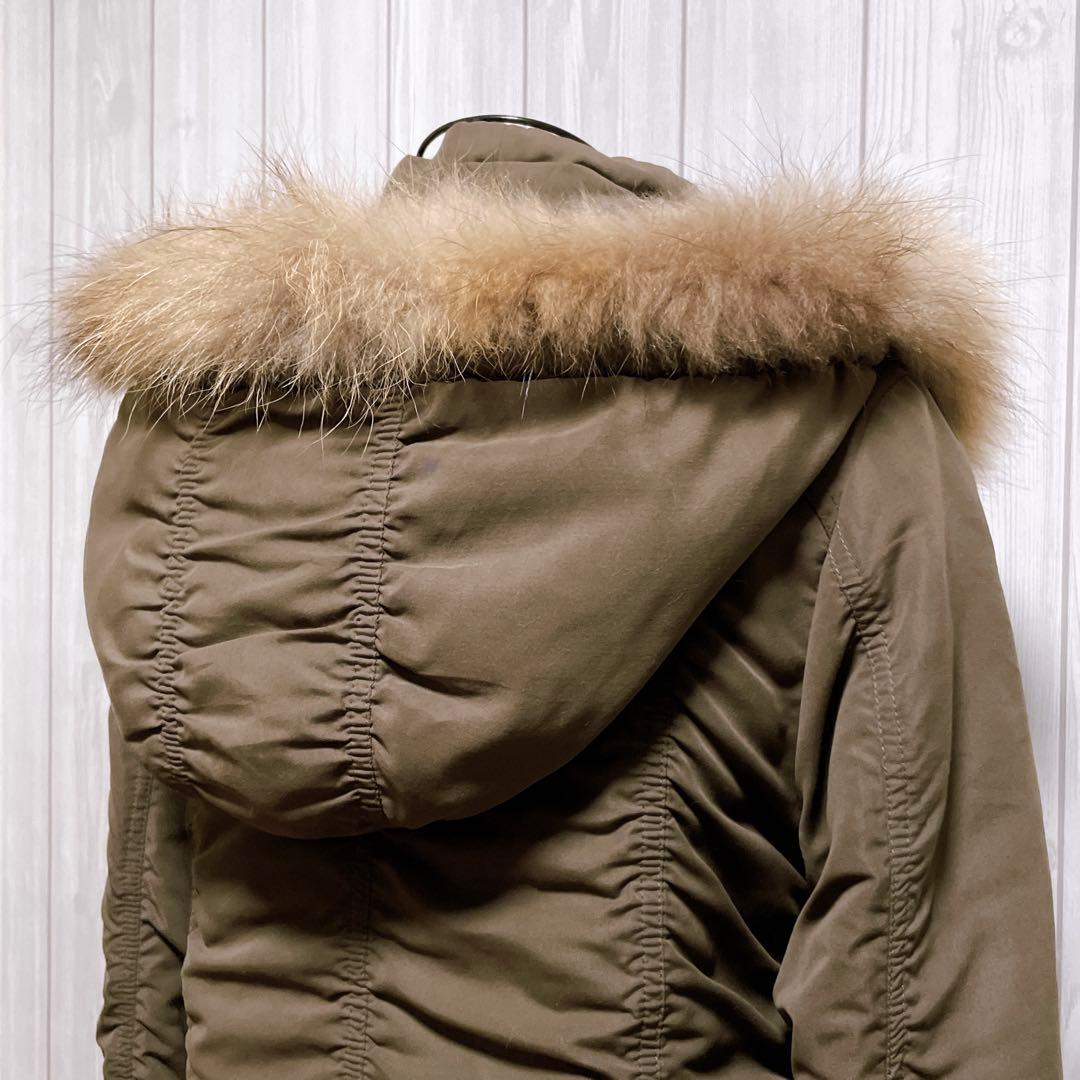 モッズコート ミリタリー ジャケット リアルファー 平成ギャル y2k グランジ