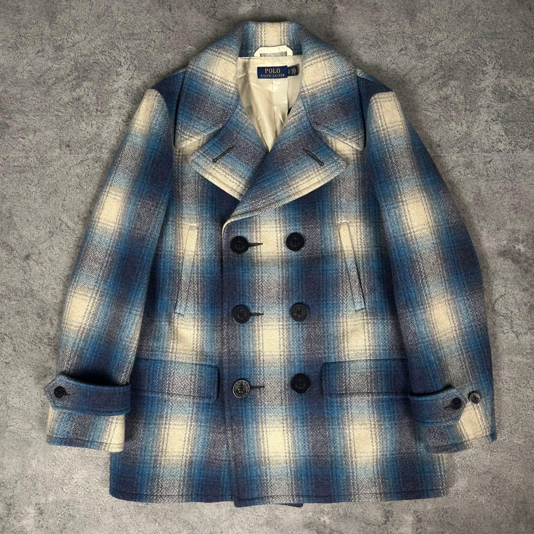 Polo Ralph Lauren オンブレチェック Pコート ジャケット ポロ