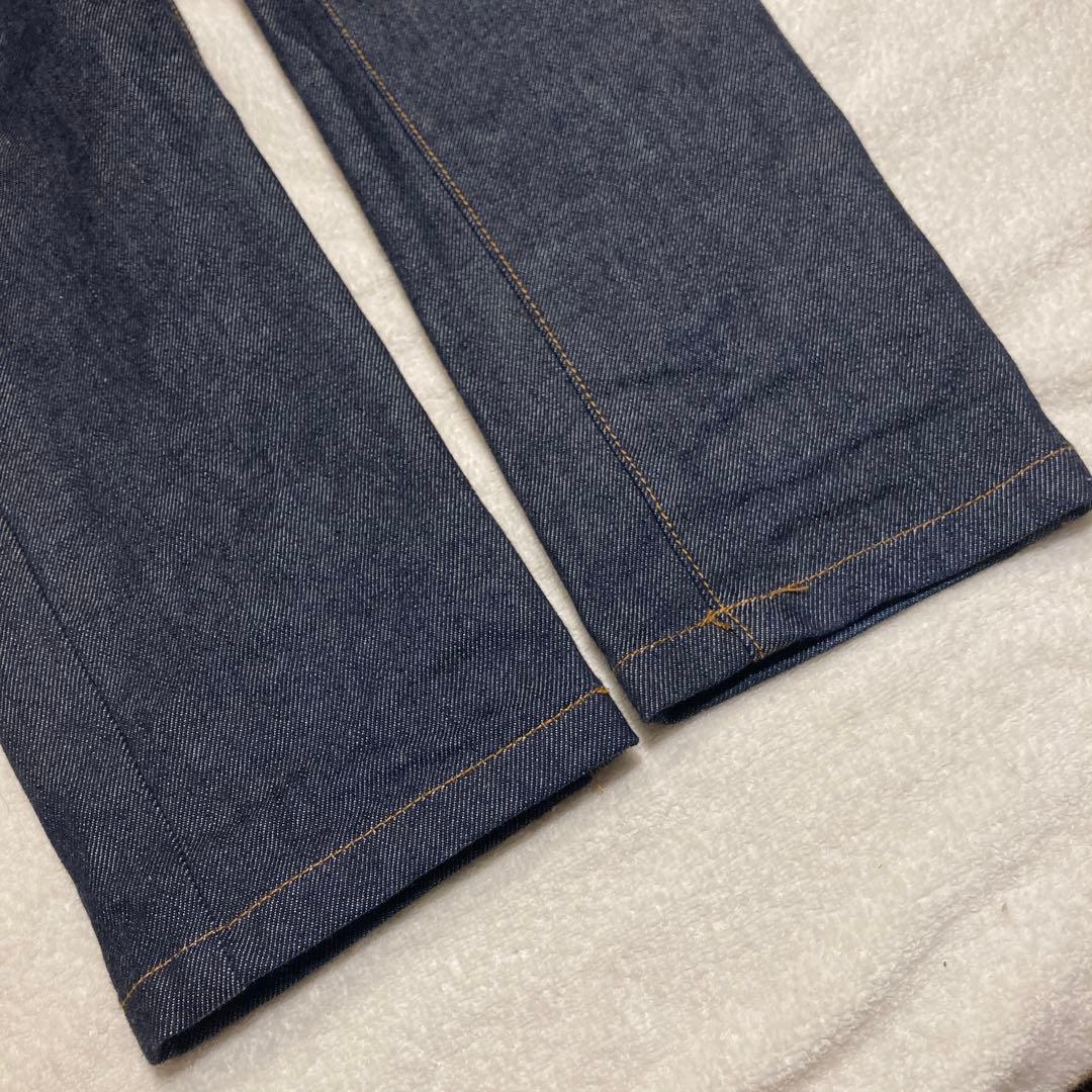 新品タグ付き　ato アトウ　ストレッチデニム　サルエルパンツ　46 ネイビー