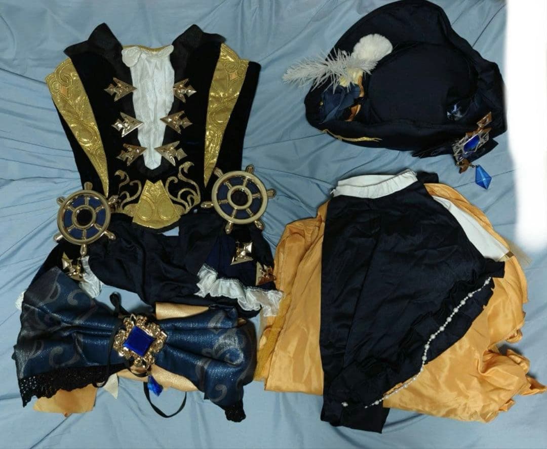 原神 三分妄想 猫屋小舗 ナヴィア ウィッグ 靴付き