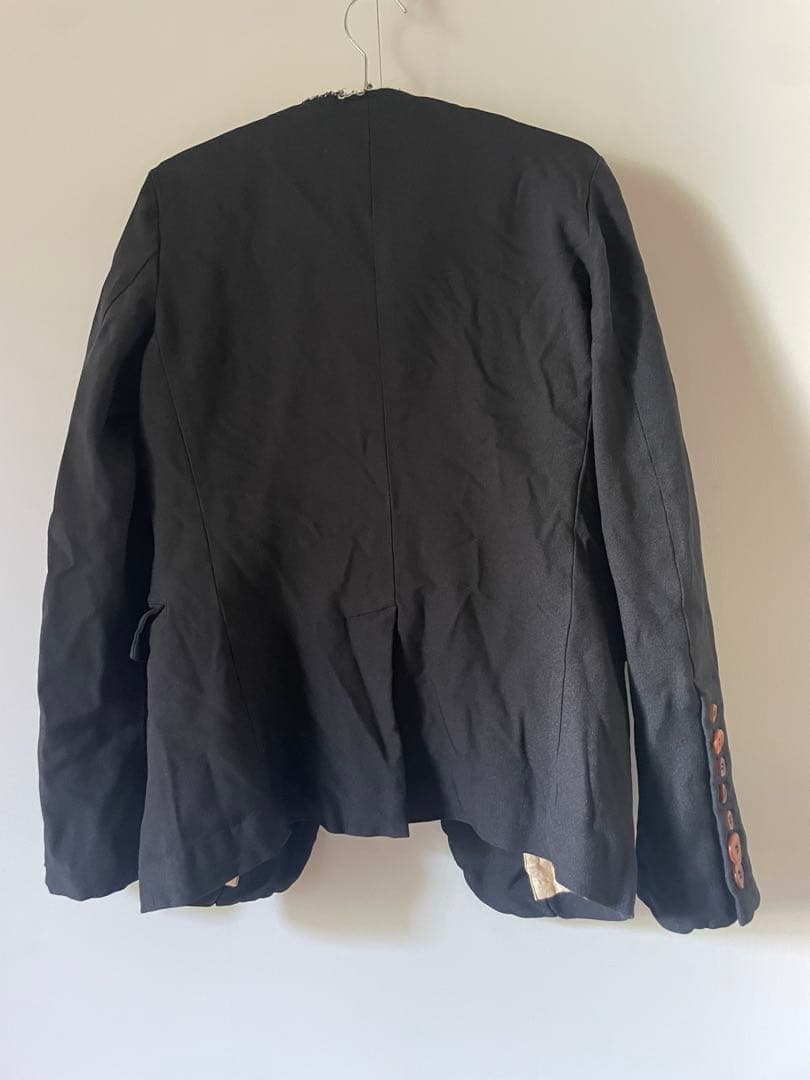 BLACK COMME des GARÇONS テーラードジャケット S 黒