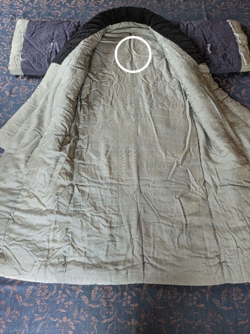 オーダーメイド　かいまき布団　シルク　新品