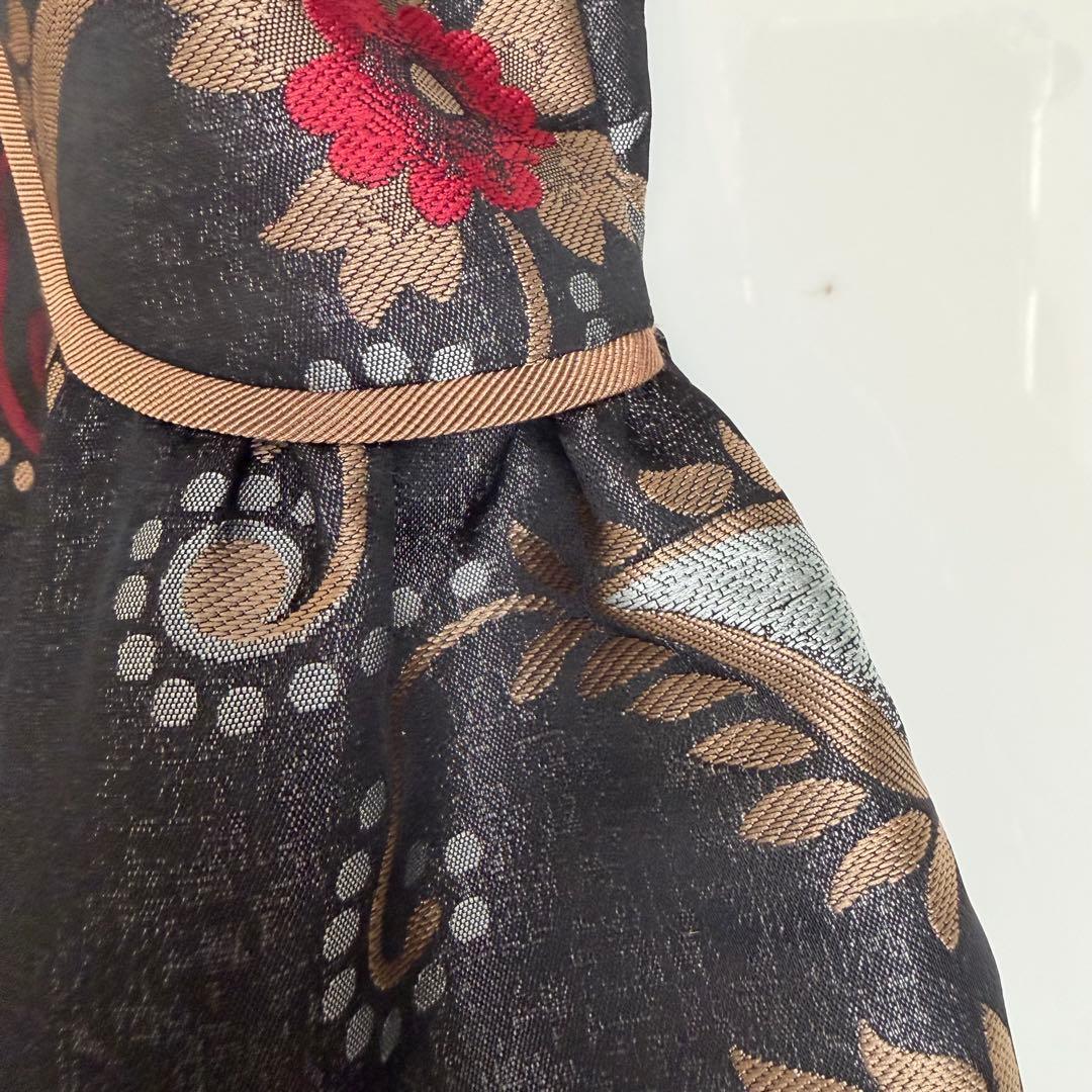 未使用 フィロソフィ ド アルベルタ フェレッティ ノーカラージャケット 花柄