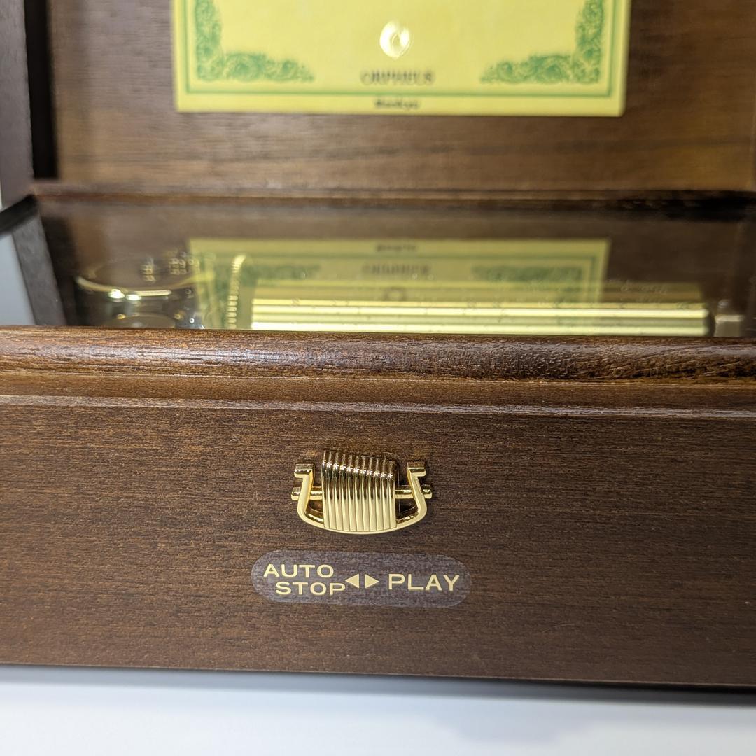 サンキョー 50弁 オルゴール アメイジンググレイス 共鳴台付