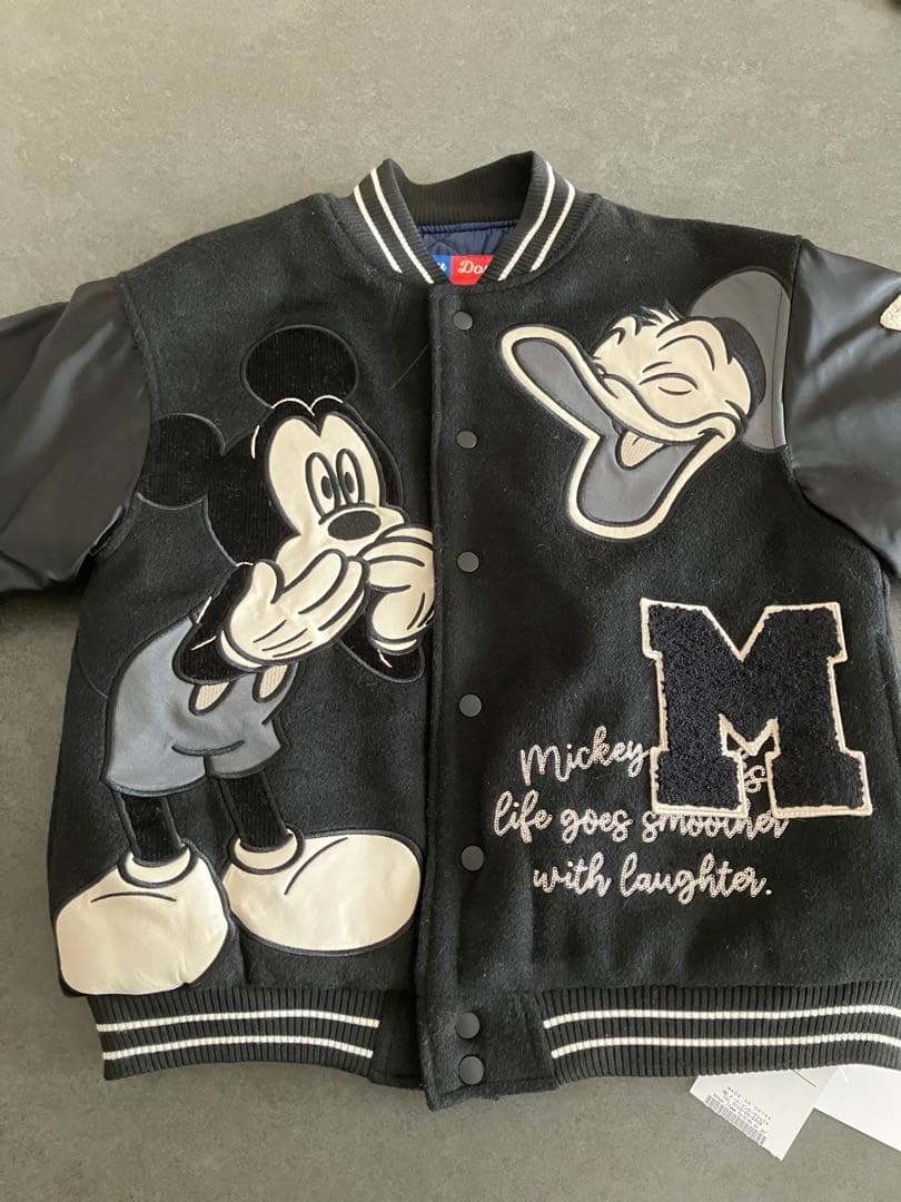 新品未使用タグ付き　BREEZE 　ミッキードナルド　スカジャン