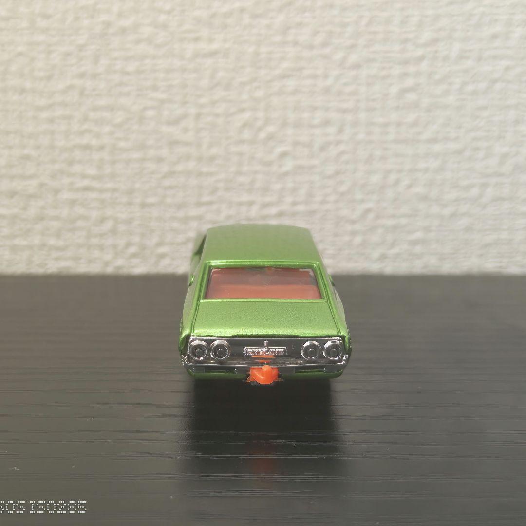 TOMICA　トミカ　スカイランGTX　グリーン　箱付き　1Eホイール