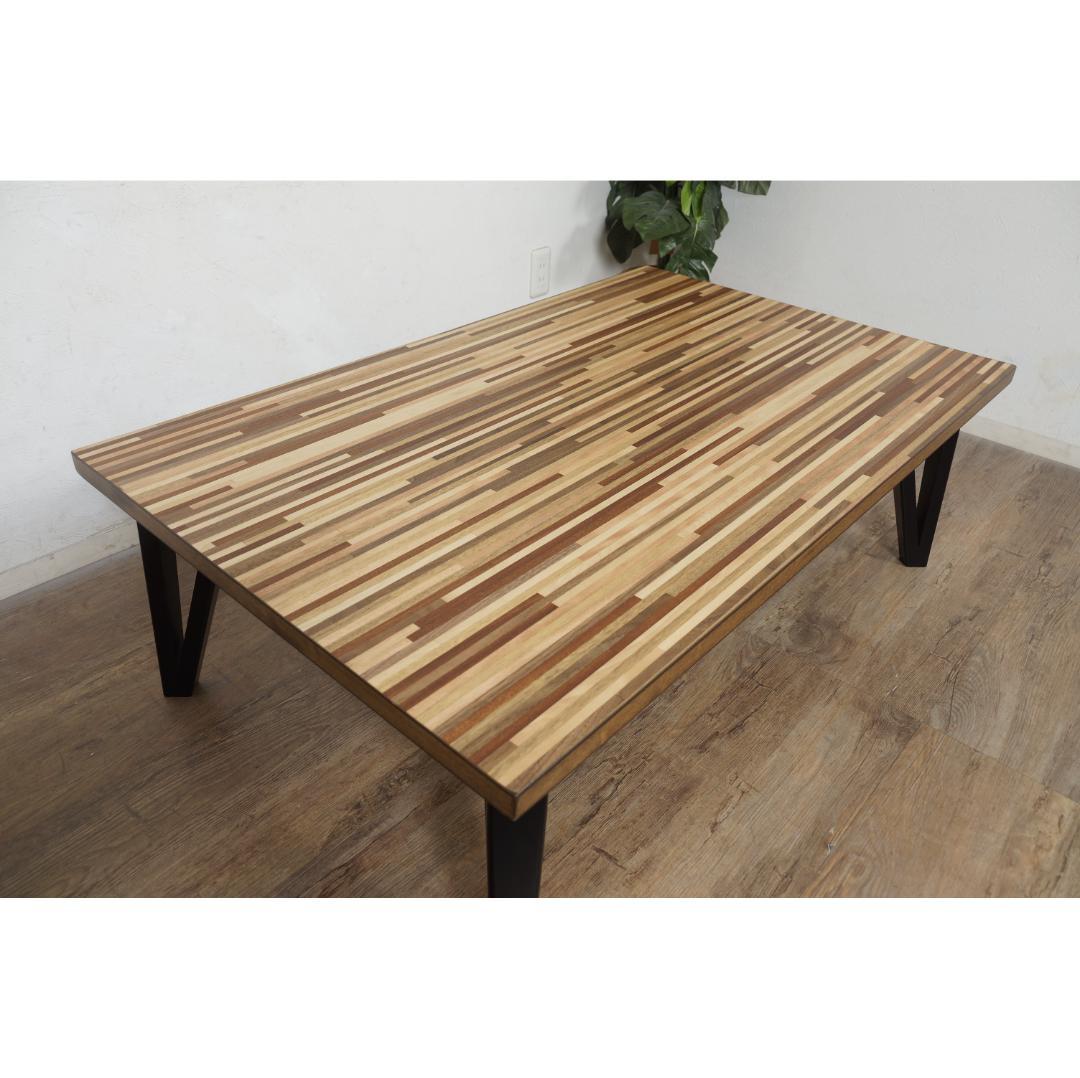 【新品訳あり】北欧風 こたつテーブル 120×75 フラットヒーター 省エネ