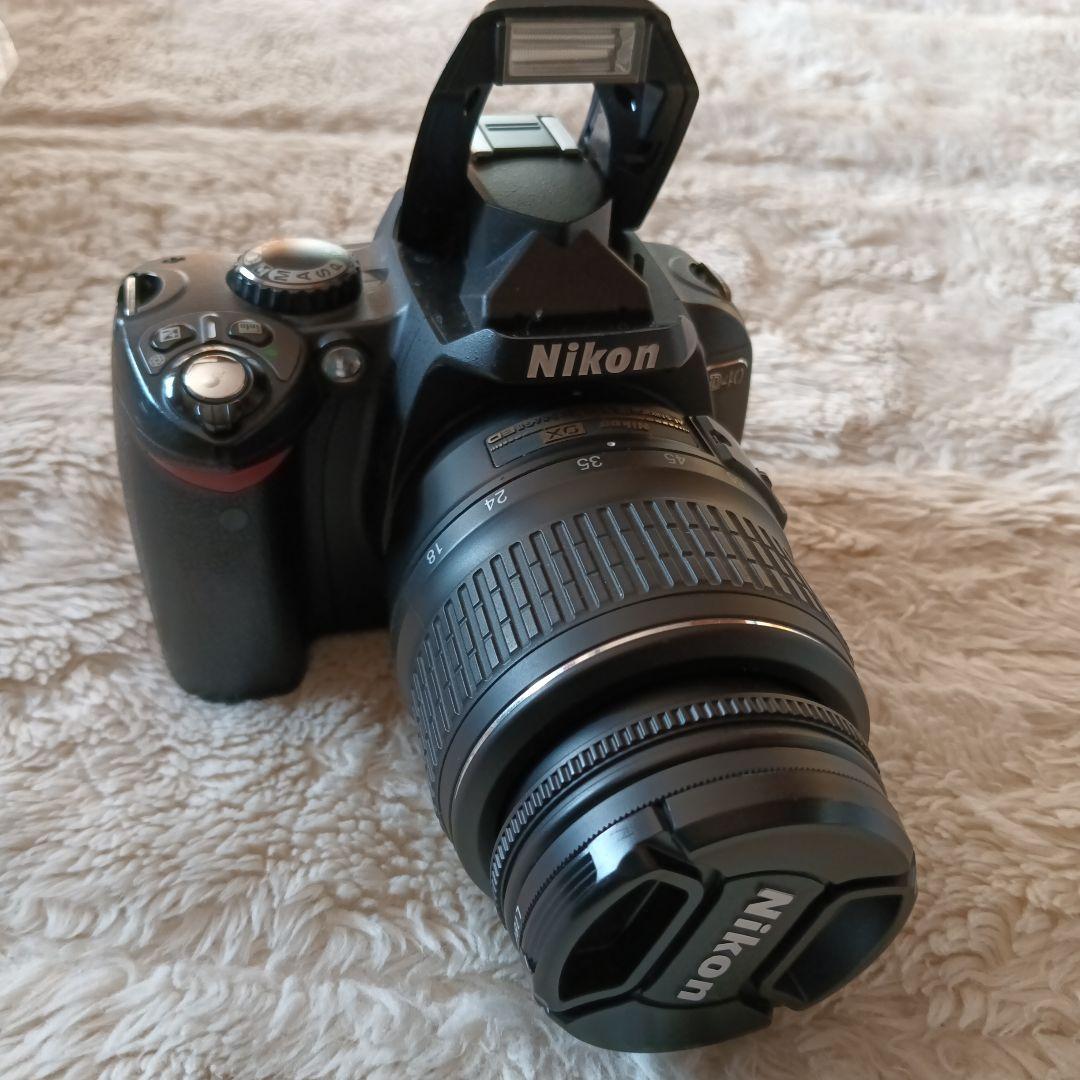 Nikon D40デジタル一眼レフ 18~55ミリ標準ズームセット[美品]
