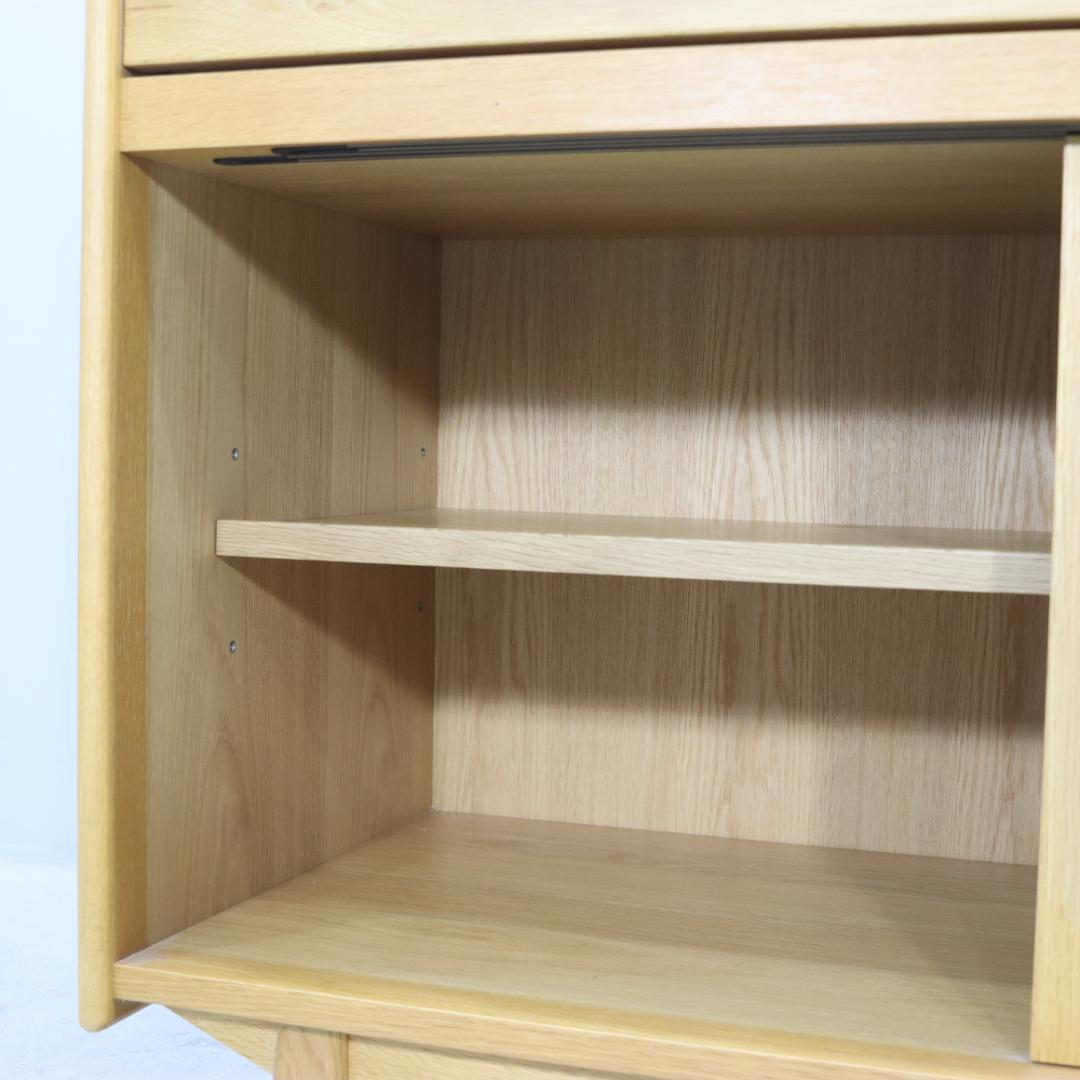 旭川家具 サイドボード キッチンボード リビング収納 ナチュラル 北欧系 木