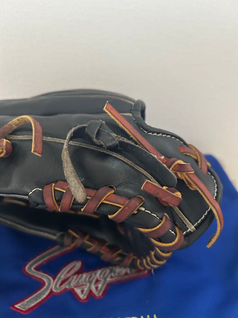 未使用　Slugger 野球　黒グローブ　硬式