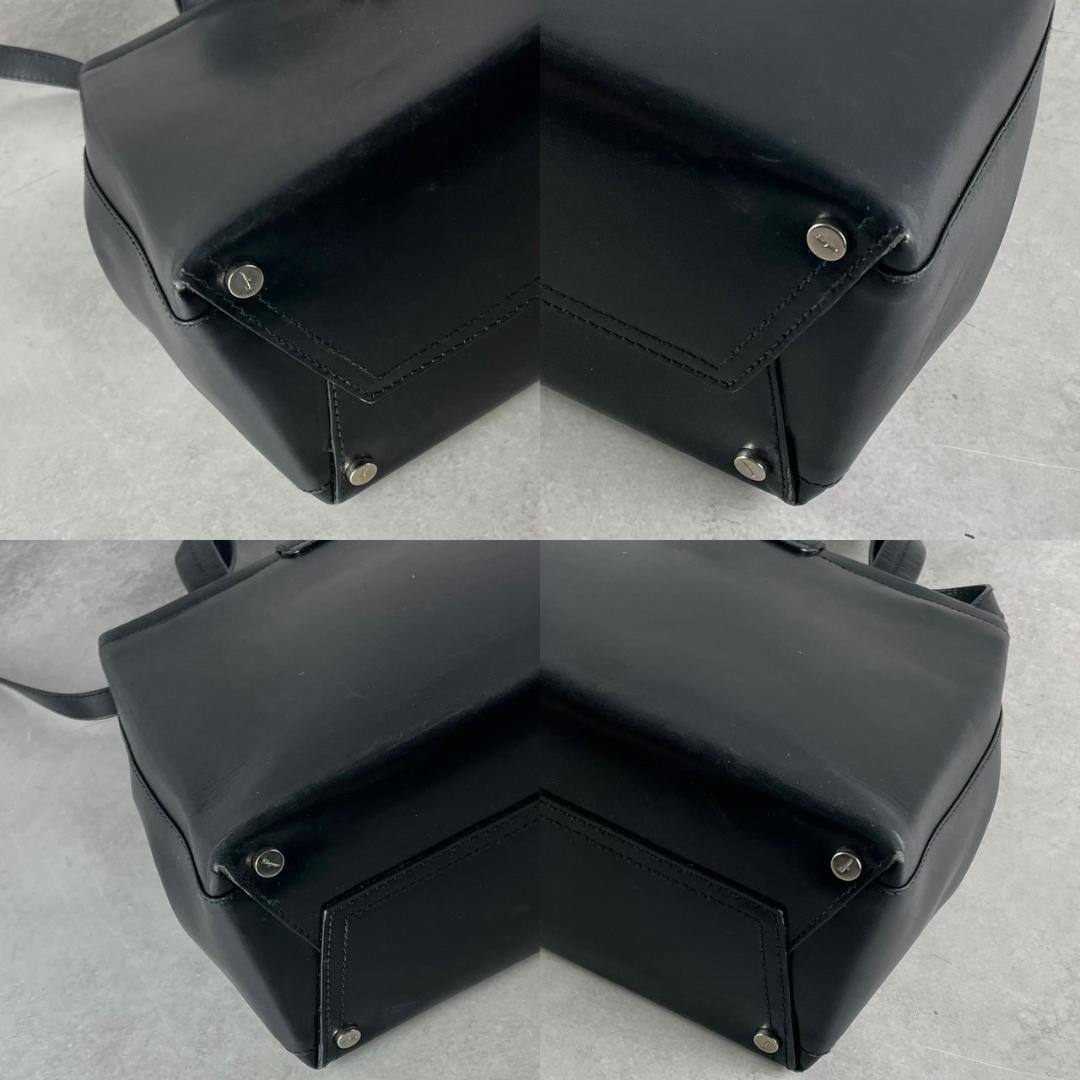 希少⭐︎フェラガモ バッグ 2way ショルダー ハンドバッグ ブラック レザー