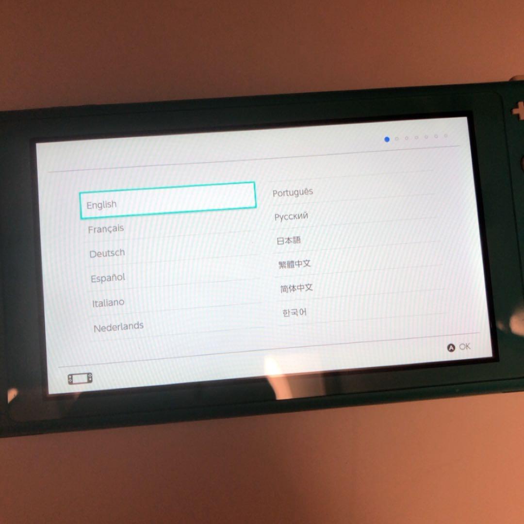 ニンテンドーSwitch Lite ターコイズ　スイッチ　ライト 本体のみ