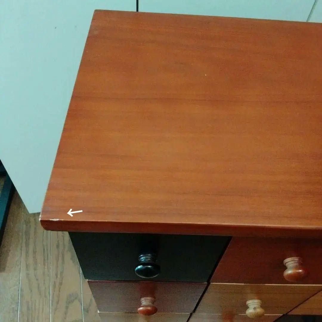 木のぬくもり♡多彩な色合いの木製チェスト♡ 引き出し/シェルフ　木製