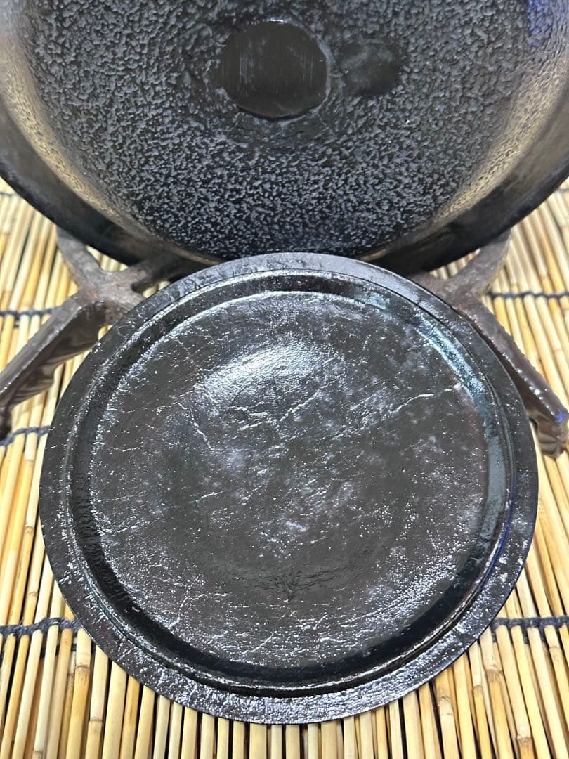 未使用、保管品　南部長寿堂造　１５型　鉄瓶　南部鉄瓶　南部鉄器　調理器具