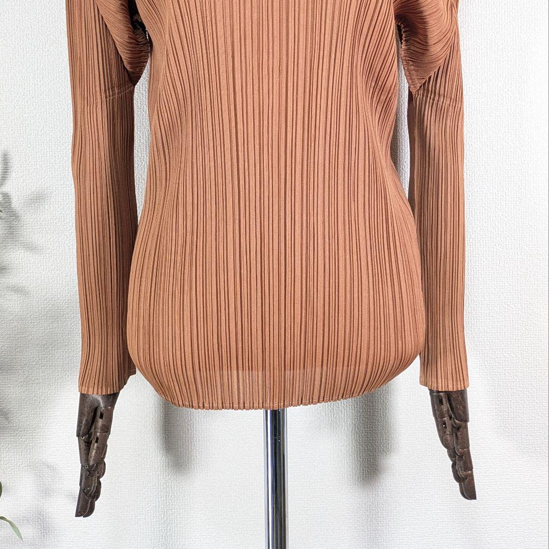 90s〜 イッセイミヤケ　プリーツ　カットソー　ブラウス　プリーツプリーズ