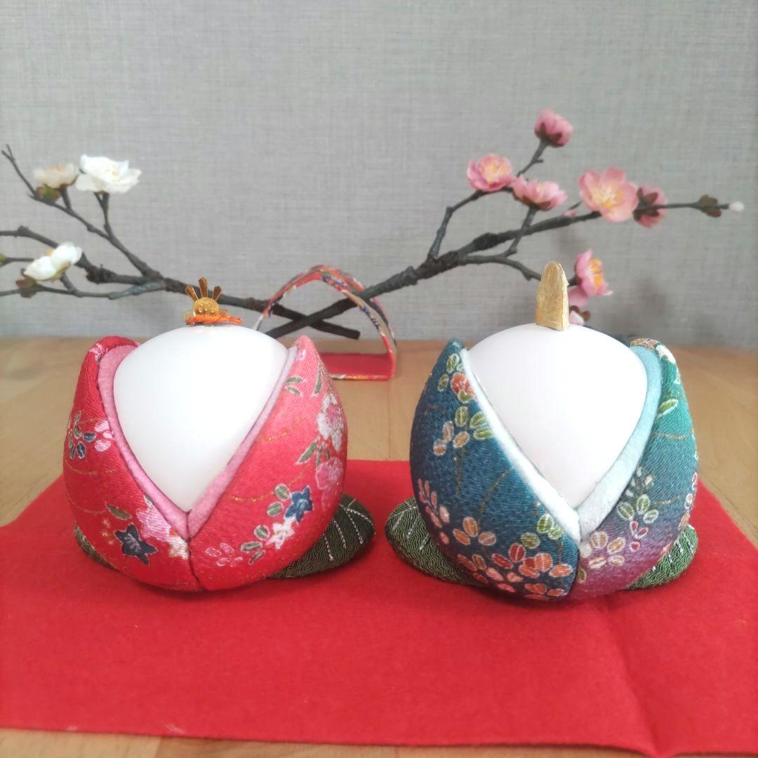 木目込人形❀ひな祭り❀ ひな人形 2体セット