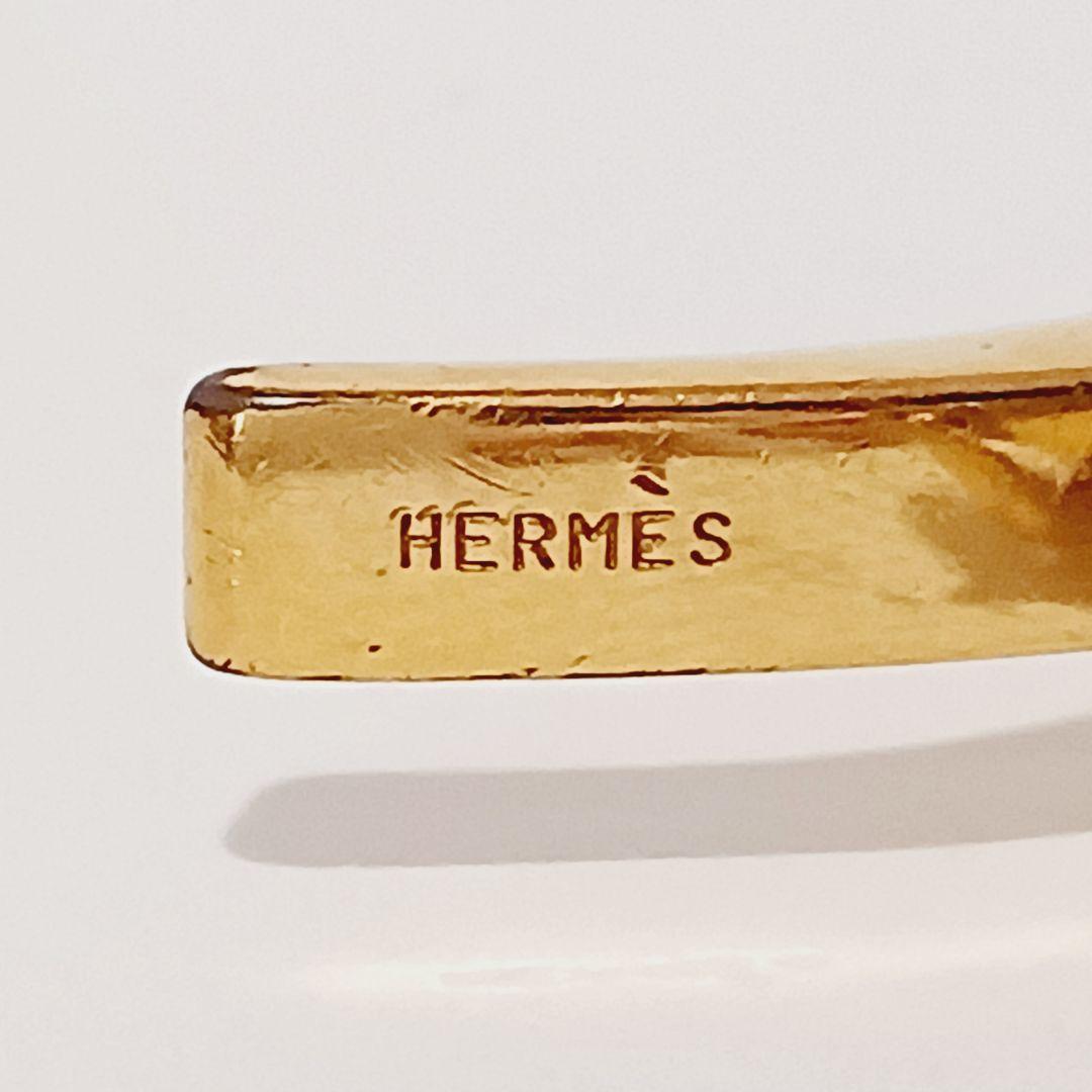 HERMES エルメス フィルー グローブホルダーGP ゴールド 真贋済