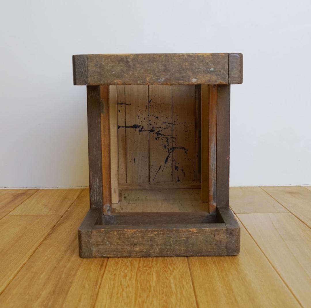 【アンティークタミゼ】オランダ　戦前アンティーク　小さめ　棚　キャビネット