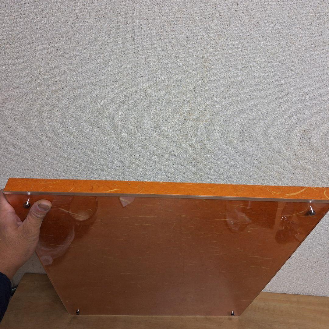 書道　額縁　木製　縦長　未使用　アート　版画　高級