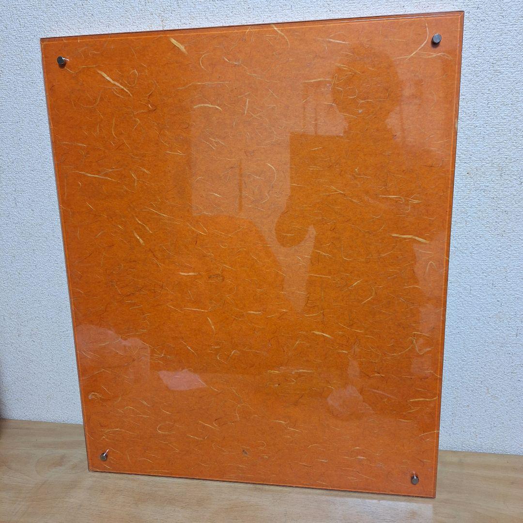 書道　額縁　木製　縦長　未使用　アート　版画　高級