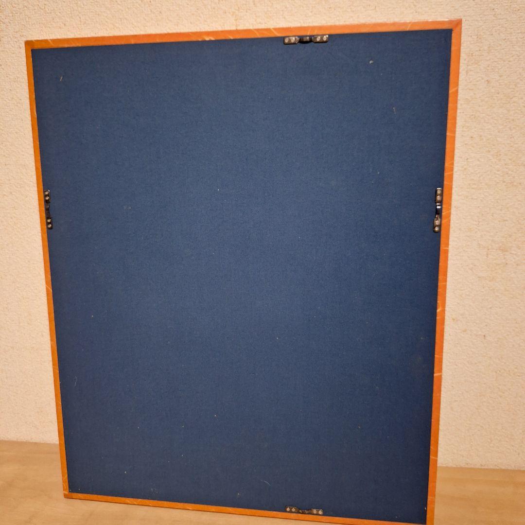 書道　額縁　木製　縦長　未使用　アート　版画　高級