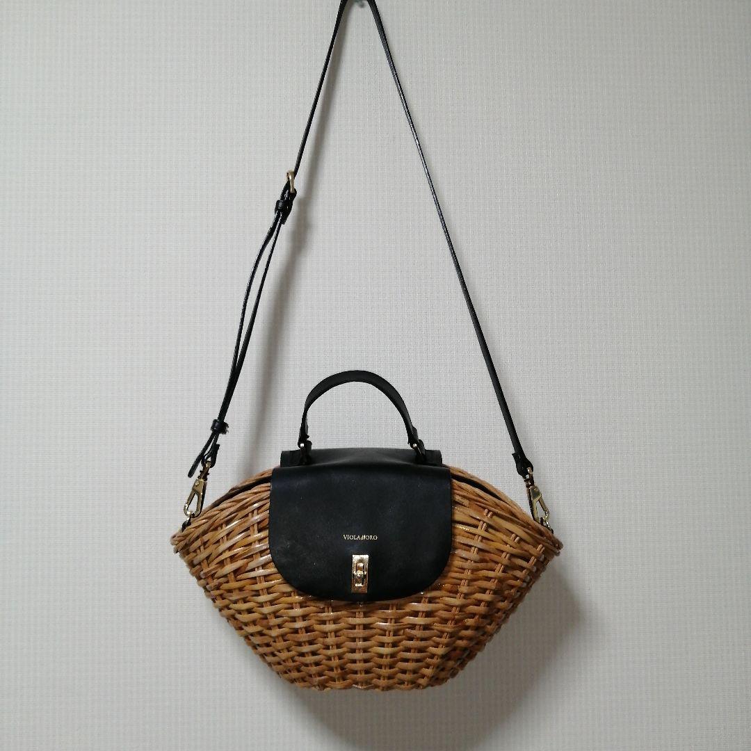 VIOLAd'ORO ヴィオラドーロ MIRO ミロ かごバッグ
