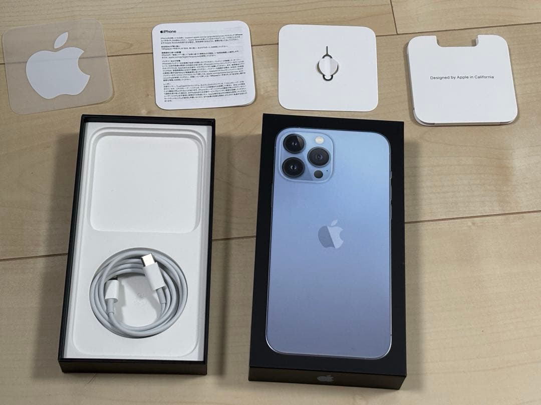 本日限定値下げ　美品iphone 13 pro max 512G シエラブルー