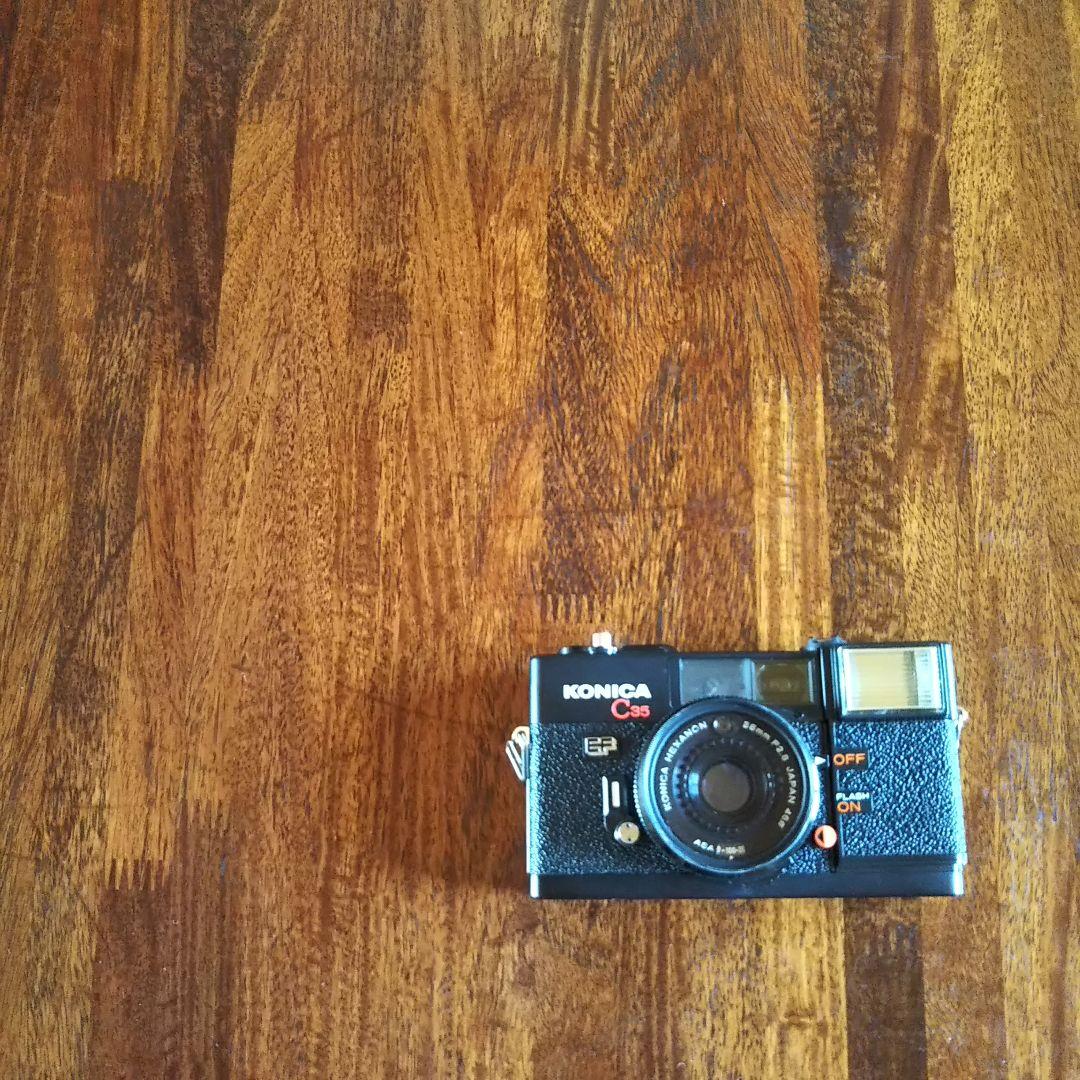コニカ C35EF 動作品！ Konica C35 EF フィルムカメラ