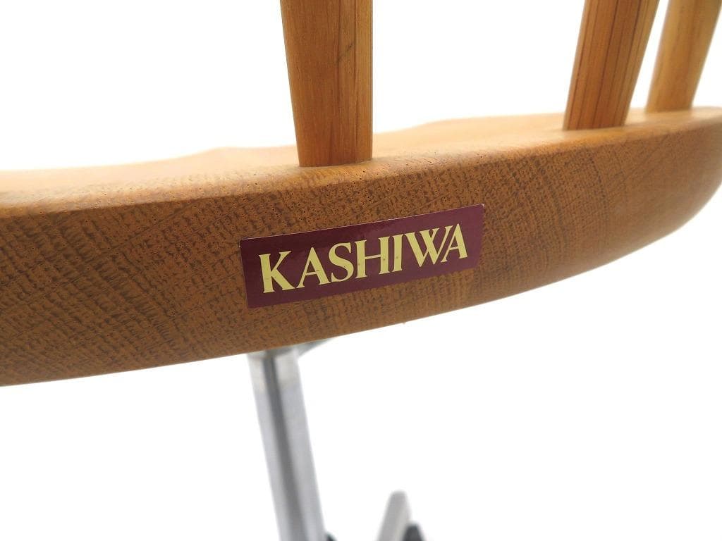 展示品　飛騨家具　柏木工　オーク材　デスクチェア　ウインザーチェア　北欧