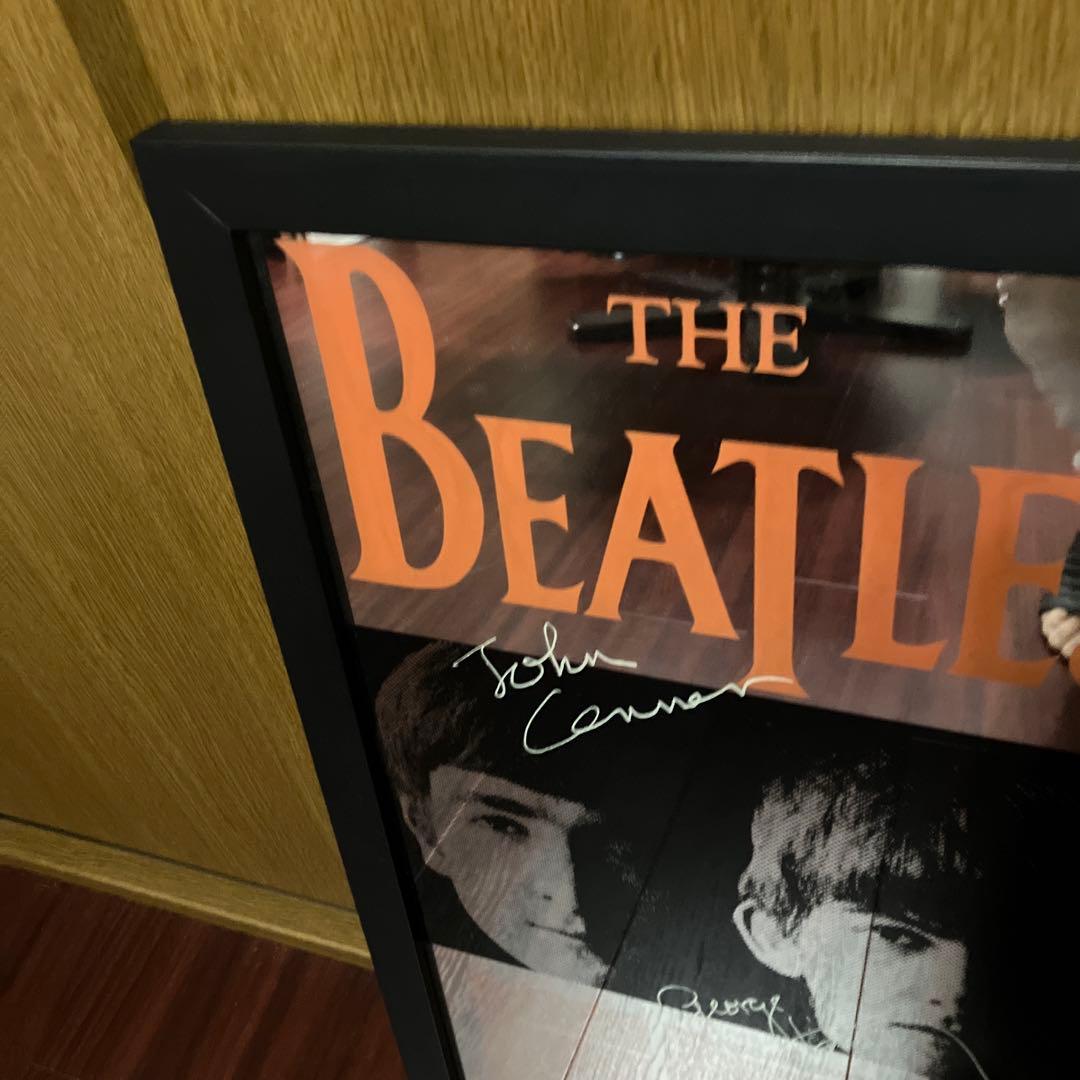 ビートルズ　Beatles パブミラー　鏡　インテリア　ディスプレイ　ビンテージ
