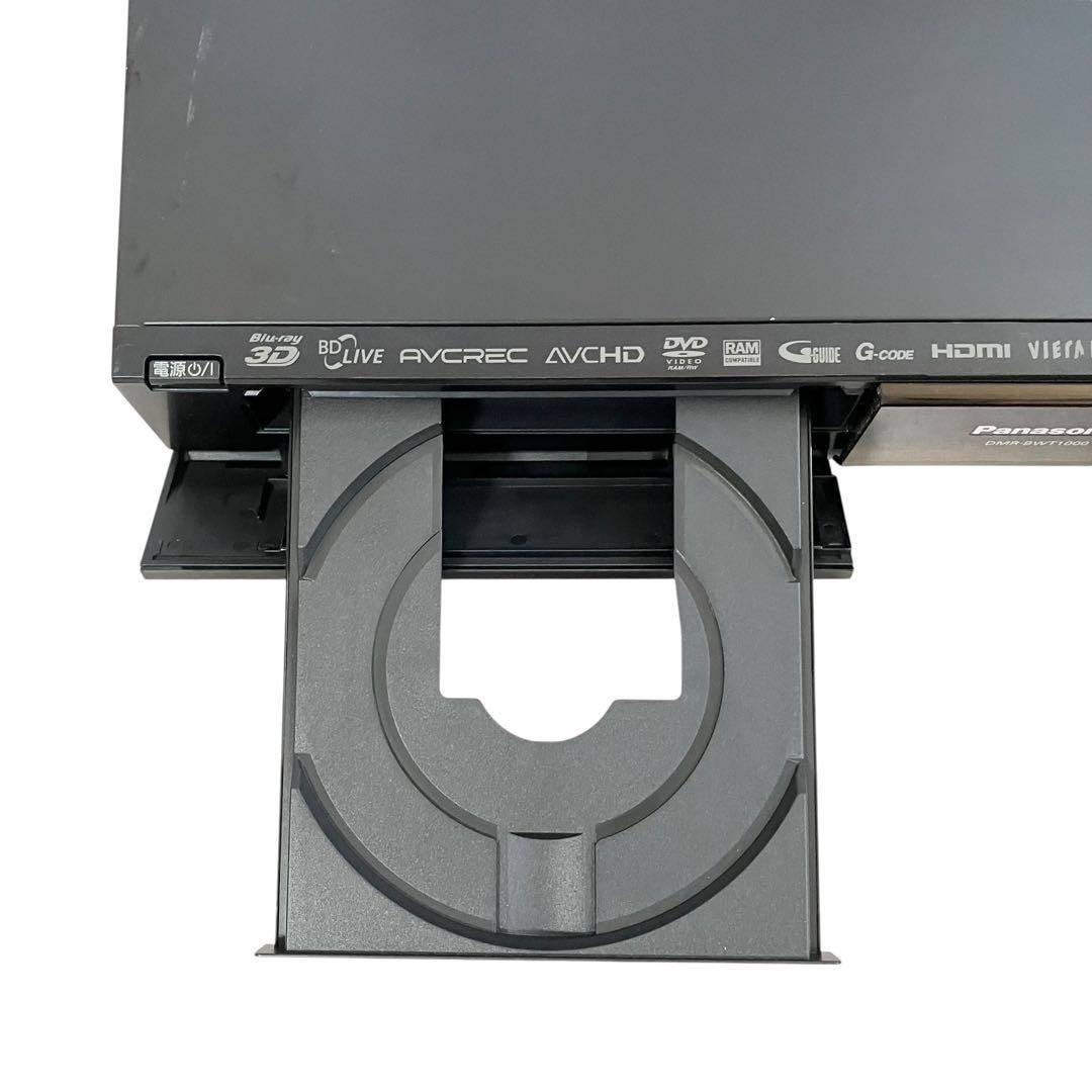 パナソニック 2番組同時録画 ブルーレイレコーダー DMR-BWT1000K