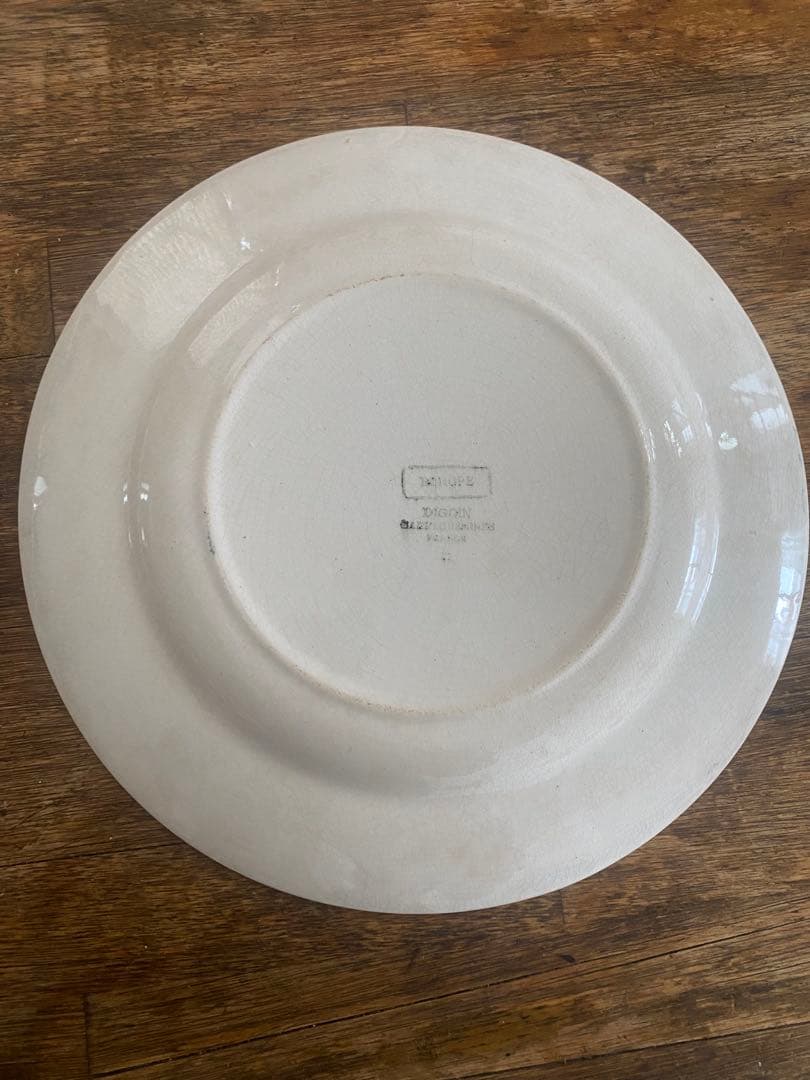 ‼️希少‼️フレンチアンティークDIGOINディゴワンサルグミンヌプレート3枚セット