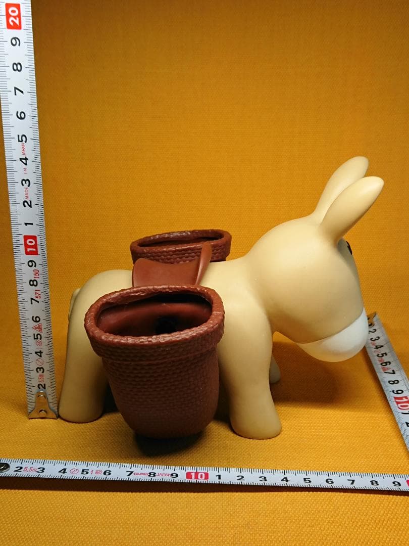 ロバ　小物入れ　プラスチック　置物　インテリア　工芸品　美術品　A3268