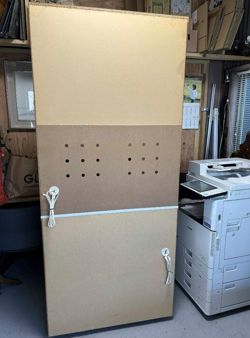 国産 ユーアイ製 キッチンボード、食器棚 幅89cm Used/キレイ