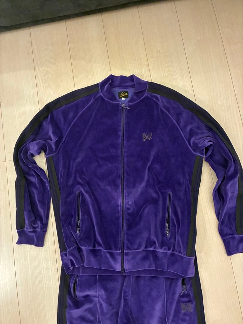 ニードルス needles ベロアセットアップ