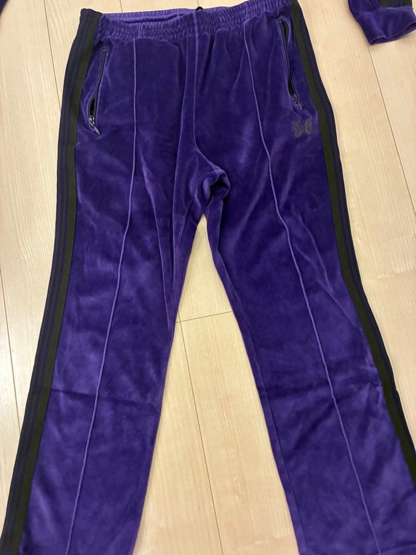 ニードルス needles ベロアセットアップ