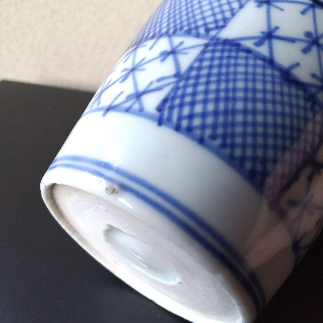 市松文 蕎麦猪口 そば猪口 そばちょこ ② ４客