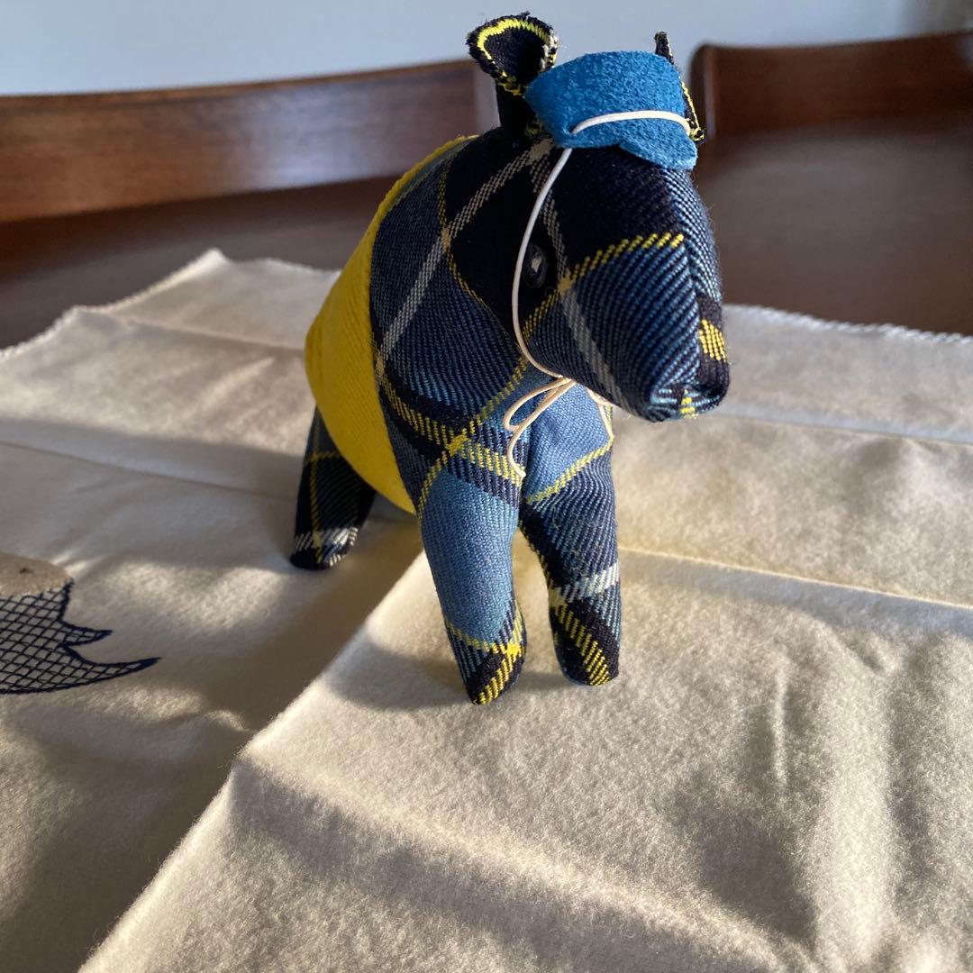 mina perhonen ×クボミ　baku ピンクッション& ハンカチ