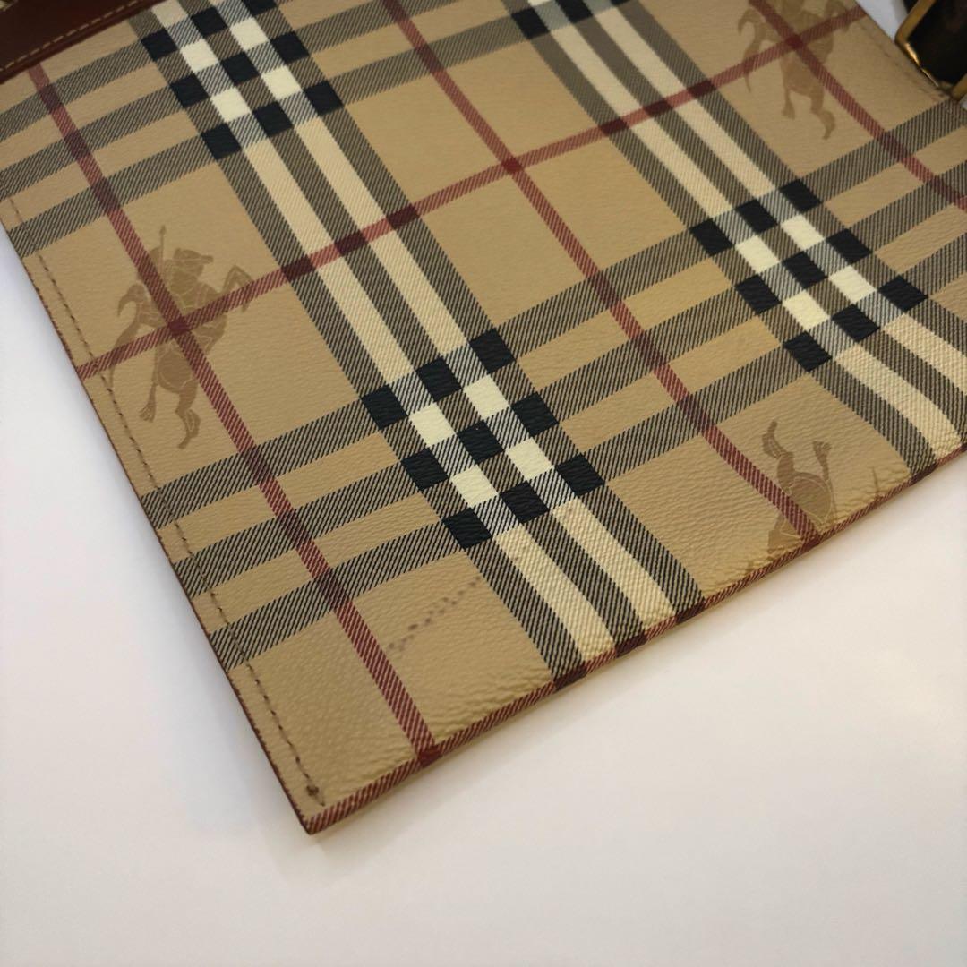 Burberry ショルダーバッグ　ノバチェック　バーバリー　Pre-Owned