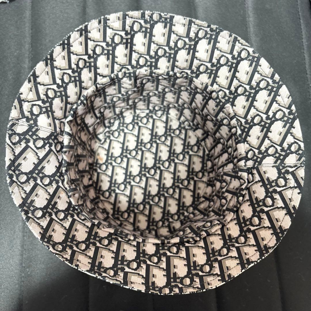 クリスチャンディオール　リバーシブルバケットハット